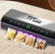 Вакууматор для продуктов с дисплеем 200Вт, Zepline ZP-00359 / Кухонный вакууматор для мяса / Вакуумный упаковщик - изображение 5