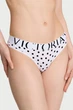 Трусики стринг Victoria's Secret 4(L) Белый в горох (152542) - изображение 1