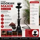 Кальян Hookah Mahir Black Plus высотой 60 см на 1 персону - изображение 3