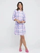 Платье-рубашка короткое летнее женское U.S. Polo Assn 216438-NA00A S Розовое (786662313275) - изображение 4