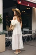 Сукня бохо DR026 2605346532110 L/XL Молочний - изображение 6