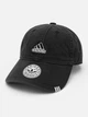 Кепка чорного кольору Adidas CAP-ADS-002-BLK - изображение 1