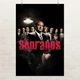 Постер Клан Сопрано, The Sopranos, сериал, криминальная драма, A3 28×42 см (id4877) - изображение 1