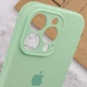 Чохол Silicone Premium case з захистом камери для iPhone 16 Pro Full Camera Protective mint 5044 - зображення 4