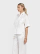 Сорочка жіноча біла бавовняна Arber Shirt W3 SS26 W-BL145 48 білий (W04.06.00.625) - изображение 3