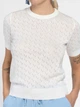 Джемпер жіночий білий 100% бавовна Arber Crew-neck SS W2 WTR-180 XS білий (W09.14.00.625) - изображение 5