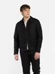 Бомбер чоловічий чорний лляний Arber Bomber Jacket KR82 60 зріст 6 чорний (M08.05.02.611) - зображення 2