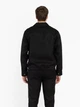 Бомбер чоловічий чорний лляний Arber Bomber Jacket KR82 60 зріст 6 чорний (M08.05.02.611) - зображення 5