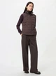 Теплый жилет короткий женский Uniqlo 663743073 S Коричневый (1159862522) - изображение 4