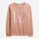 Спортивний костюм на флісі жіночий GAP 556999639 L Коричневий (1159862602) - зображення 9