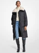 Куртка демисезонная длинная женская Michael Kors 128659766 XL Черная (1159864036) - изображение 1