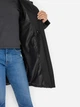 Куртка демісезонна подовжена з капюшоном жіноча Levi`s 396624364 S Чорна (1159864133) - зображення 7