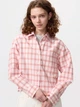 Рубашка женская Uniqlo 850571559 M Розовая (1159863607) - изображение 1