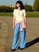 Рубашка женская Uniqlo 850571559 M Розовая (1159863607) - изображение 10