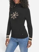 Гольф-водолазка женская Tommy Hilfiger 638640404 M Черная (1159863433) - изображение 4