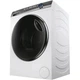 Haier Пральна машина фронтальна, 12кг, 1400, A+++, 60см, дисплей, пара, інвертор, люк чорний, прямий привід, білий - зображення 4