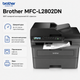 Багатофункціональний пристрій Brother MFC-L2802DN A4 монохромний лазерний (MFCL2802DNYJ1) - зображення 2