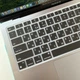 Силіконова накладка xVibe на клавіатуру MacBook NEO 13 2026 Українскі літери EU Black - зображення 4