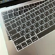 Силіконова накладка xVibe на клавіатуру MacBook NEO 13 2026 Українскі літери EU Black - зображення 6