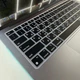 Силіконова накладка xVibe на клавіатуру MacBook NEO 13 2026 Українскі літери US Black - зображення 7