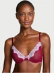 Бюстгальтер с косточками Victoria's Secret 904177119 34C Бордовый (1159864721) - изображение 1