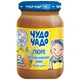 Детское пюре Чудо-Чадо яблоко, морковь и айва 5м+ 170 г (4820016251434) - изображение 1
