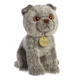 Игрушка мягкая Кошка шотландская вислоухая 20 см AURORA Art.210026A - зображення 1