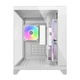 Ігровий корпус, 3*120mm передвстановлені, usb 3.2 Gen 2 Type-C, usb 3.0 Type-A*2, Audio x1 Cougar fv150 mini White - изображение 3