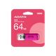 Флеш-накопитель ADATA USB 2.0 C906 64Gb Purple Pink - изображение 2