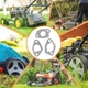 Прокладки карбюратора 168F 170F Honda GX160 GX200 комплект 3шт для мотоблока генератора мотопомпы Арт8276 - изображение 5