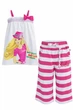 Летний костюм для девочки Barbie Onpa 4606 белый с розовым 104-110 - изображение 3
