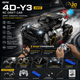 Машинка на радиоуправлении 4D-Y3 4WD с управлением рукой и пультом, RC Drift Car с LED подсветкой, дрифт авто для детей - изображение 1