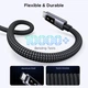 Дата кабель USB-C to USB-C 2.0m PD 100W L509 black Ugreen (35512) - зображення 2