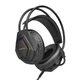 Наушники игровые проводные 3.5 мм BOROFONE BO105 Thunder с микрофоном полноразмерные Черные - изображение 3