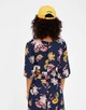 Топ Pull & Bear темно-синій в візерунки ETFWG855 S - зображення 5