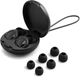 Беруши многоразовые для сна от шума Quiet Ear Plugs Noise Eeduction — силиконовые вкладыши для ушей с кейсом, антишумовые беруши для работы, путешествий и учебы 24-30 дБ Черные - изображение 2