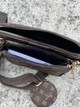 Брендова жіноча сумка Louis Vuitton 3 в 1 трансформер кроссбоди с ремнем через плече - изображение 7