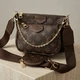 Брендова жіноча сумка Louis Vuitton 3 в 1 трансформер кроссбоди с ремнем через плече - изображение 1
