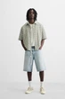 Шорти вільні Zara Baggy Fit синій 4806/406/406 31 - изображение 1