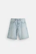 Шорти вільні Zara Baggy Fit синій 4806/406/406 31 - изображение 6