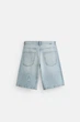 Шорти вільні Zara Baggy Fit синій 4806/406/406 31 - изображение 7