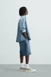 Шорти вільні Zara Baggy Fit синій 4806/406/427 29 - изображение 4