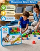 Сенсорний м'який конструктор Jelly Blox - Машинка Врум-врум! 35 деталей 931694 - зображення 8
