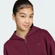 Дитяча толстовка LOOSE LACE FULL ZIP adidas KC6762 (152) бордовий (4068817032740) - зображення 4