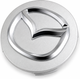 Комплект автомобильных колпаков (заглушек) на литые диски Mazda 167-CAP Silver 57/57 мм 2 шт (RCS-167-CAP) - изображение 3