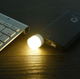 Лампочка USB LED теплый свет - изображение 4
