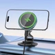 Автотримач для телефона з БЗП ACEFAST D65 magnetic folding wireless charging car holder Black (6974316286349) - зображення 7