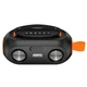 Акустика-караоке HOCO DS64 Cool portable BT speaker with one microphone, BT5.3, TWS, AUX, TF, USB, 30W, 3600mAh, 8h, black - зображення 4