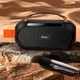 Акустика-караоке HOCO DS64 Cool portable BT speaker with one microphone, BT5.3, TWS, AUX, TF, USB, 30W, 3600mAh, 8h, black - зображення 7