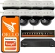 Комплект відеоспостереження ORLLO 8 камер TZ7 NVR Switch PoE (8-TZ7-NVR) - зображення 1